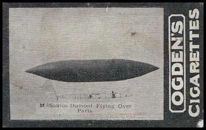 20 M. Santos Dumont Flying over Paris